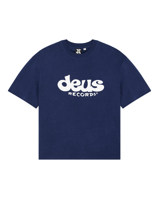 DEUS EX MACHINA SMILE TEE - NAVY