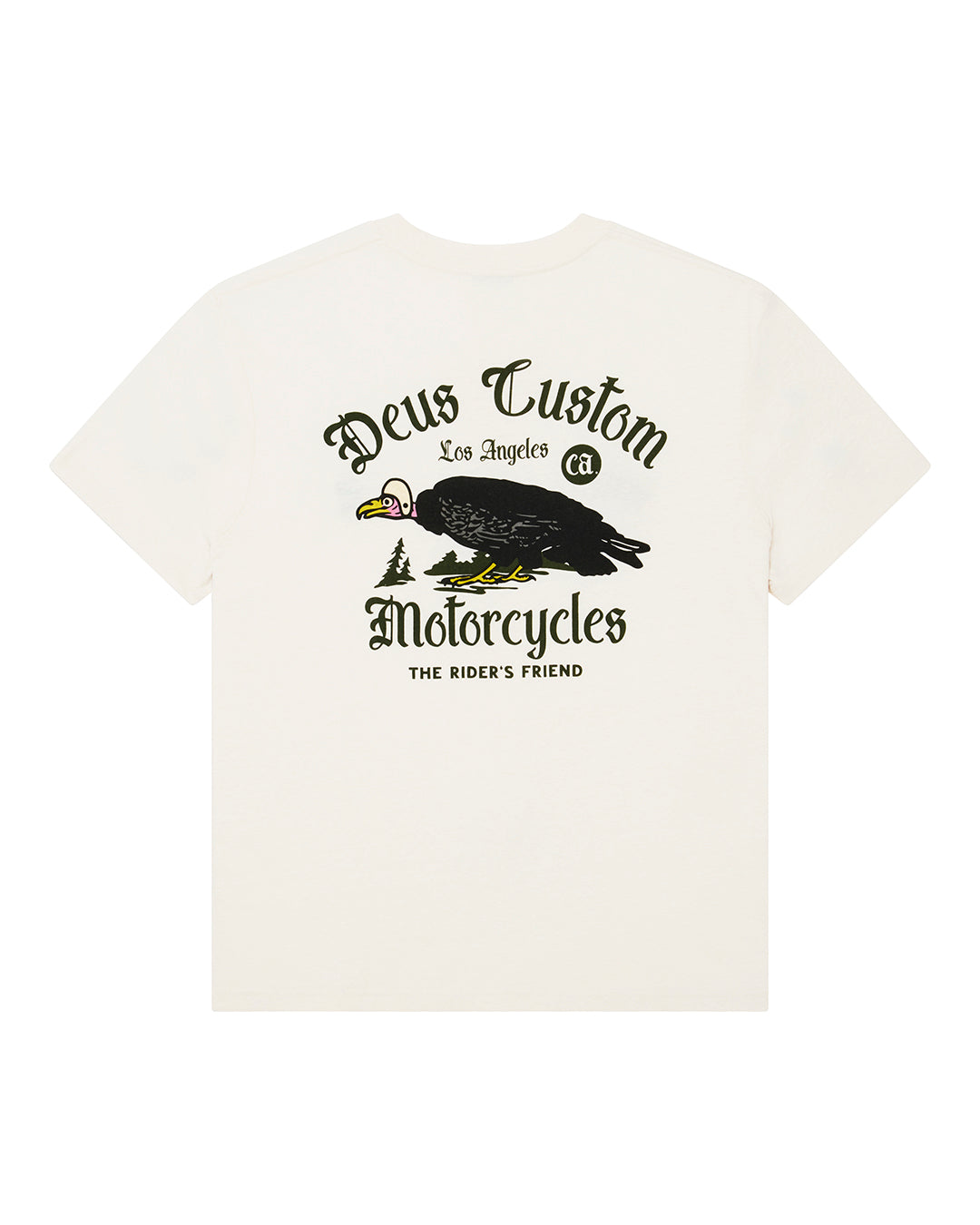 DEUS EX MACHINA BEEP BEEP TEE - VINTAGE WHITE