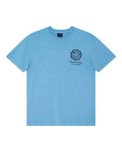 DEUS EX MACHINA TOKYO ADRRESS TEE - BONNIE BLUE