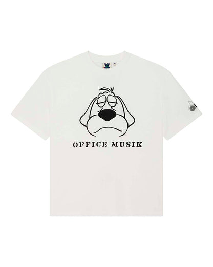 DEUS EX MACHINA OFFICE MUSIQUE TEE - WHITE