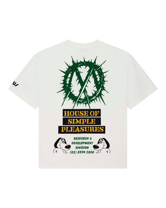 DEUS EX MACHINA OFFICE MUSIQUE TEE - WHITE