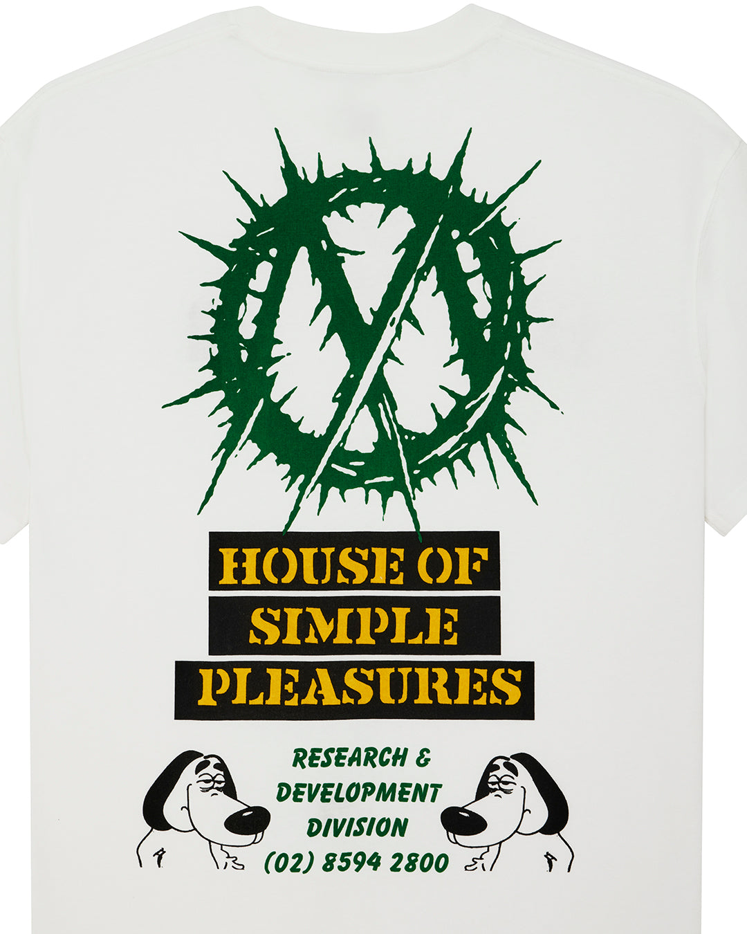 DEUS EX MACHINA OFFICE MUSIQUE TEE - WHITE