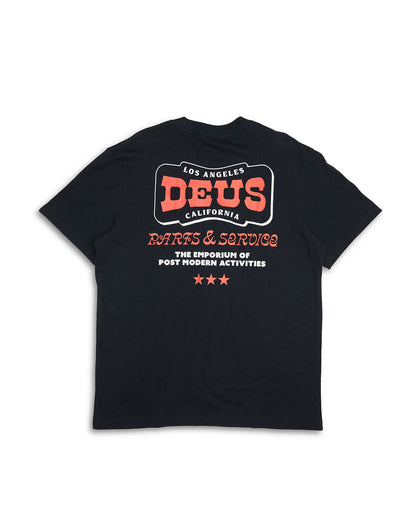 DEUS EX MACHINA BUCKLE UP TEE - BLACK