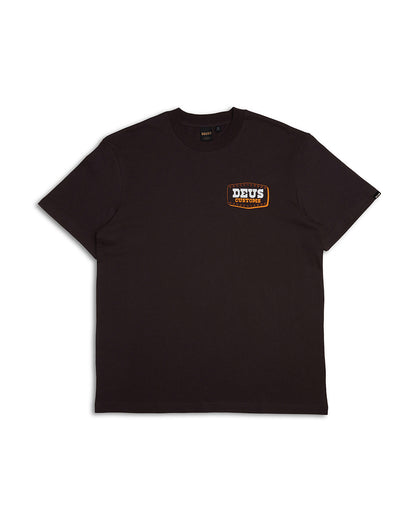 DEUS EX MACHINA BUCKLE UP TEE - BROWN