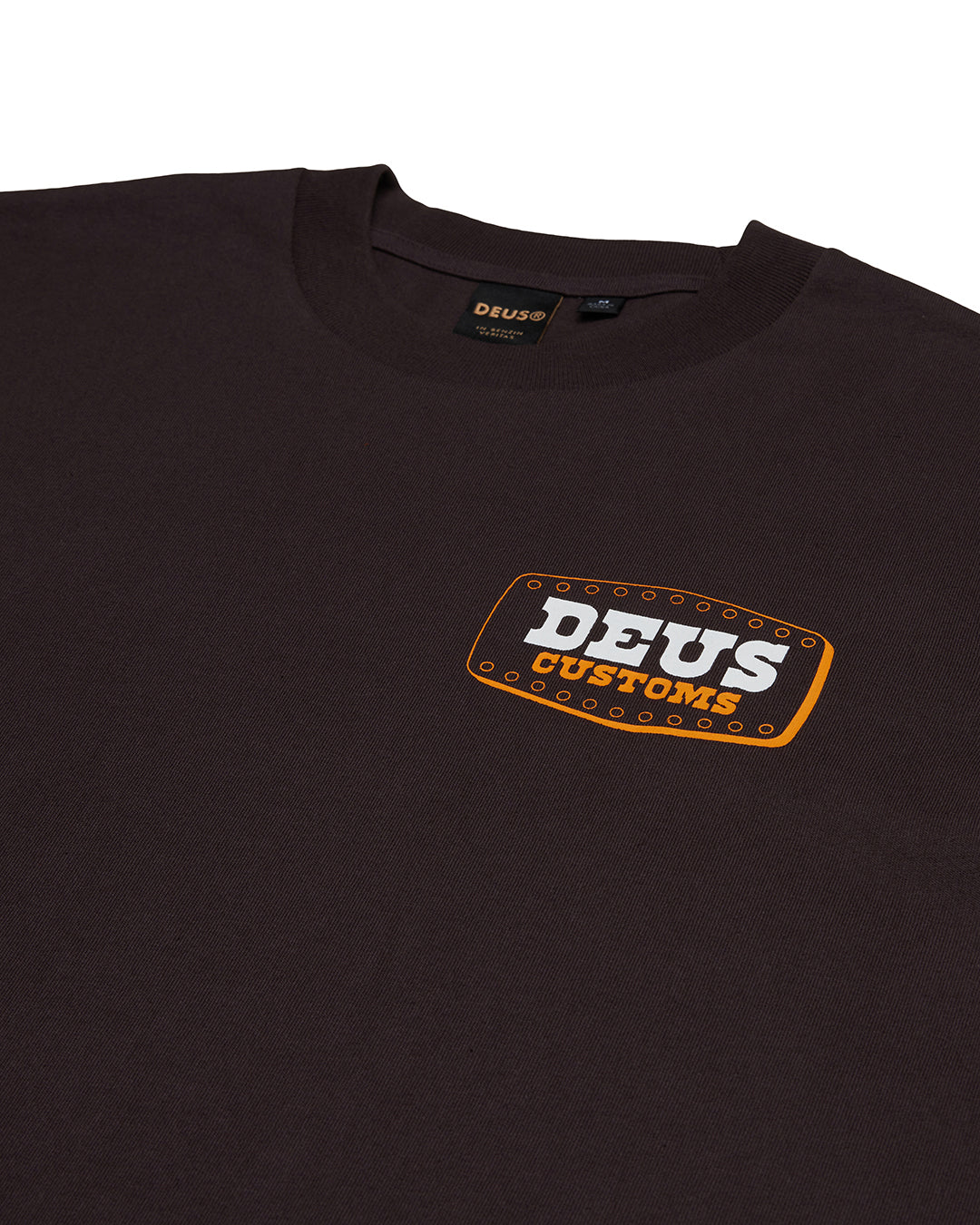 DEUS EX MACHINA BUCKLE UP TEE - BROWN