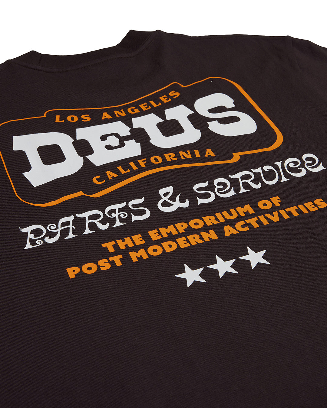 DEUS EX MACHINA BUCKLE UP TEE - BROWN