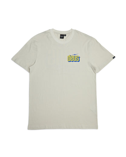 DEUS EX MACHINA BOLTER TEE - VINTAGE WHITE