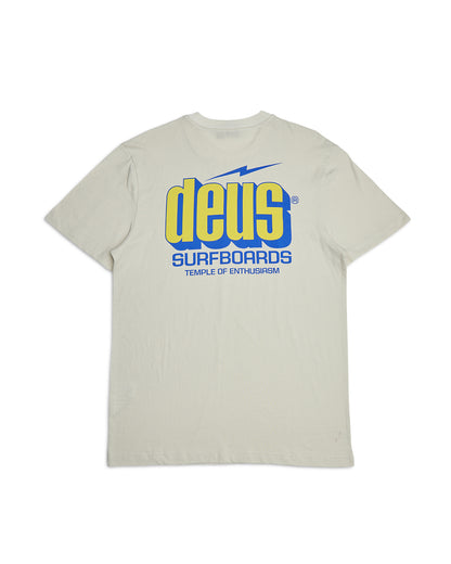 DEUS EX MACHINA BOLTER TEE - VINTAGE WHITE