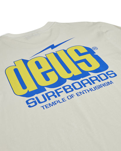 DEUS EX MACHINA BOLTER TEE - VINTAGE WHITE