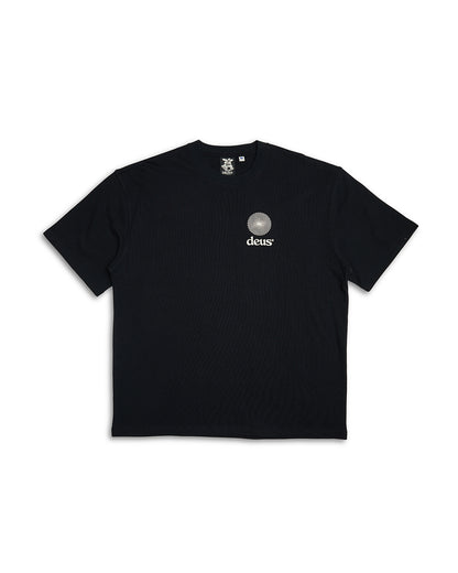 DEUS EX MACHINA STRATA TEE - BLACK