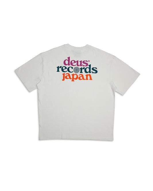 DEUS EX MACHINA STRATA TEE - VINTAGE WHITE