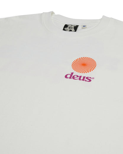 DEUS EX MACHINA STRATA TEE - VINTAGE WHITE