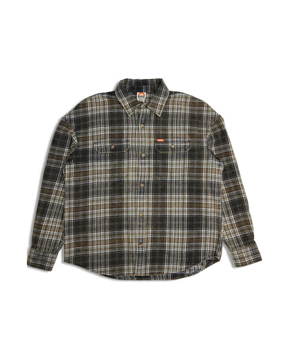 DEUS EX MACHINA VACAY CHECK SHIRT - GREY