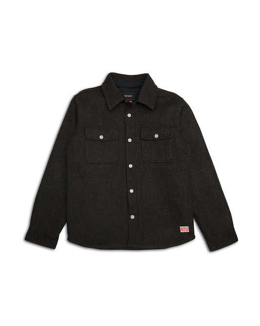 DEUS EX MACHINA MOUNTAIN SHIRT - CHOCOLATE