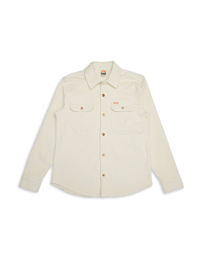 DEUS EX MACHINA VACAY CORD SHIRT - NATURAL