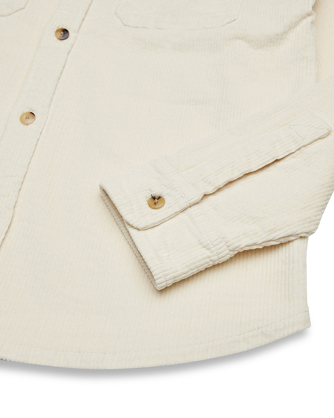 DEUS EX MACHINA VACAY CORD SHIRT - NATURAL