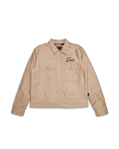 DEUS EX MACHINA RIDE OUT WORK JACKET - KHAKI