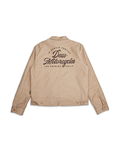 DEUS EX MACHINA RIDE OUT WORK JACKET - KHAKI