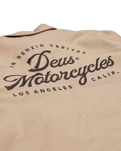 DEUS EX MACHINA RIDE OUT WORK JACKET - KHAKI