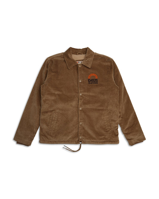 DEUS EX MACHINA STOKES COACH JACKET - KHAKI