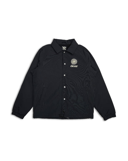 DEUS EX MACHINA STRATA COACH JACKET - BLACK