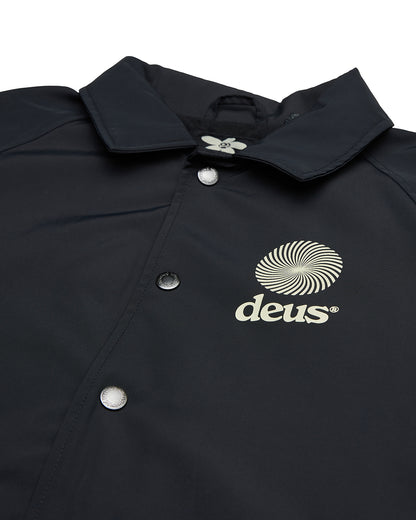 DEUS EX MACHINA STRATA COACH JACKET - BLACK