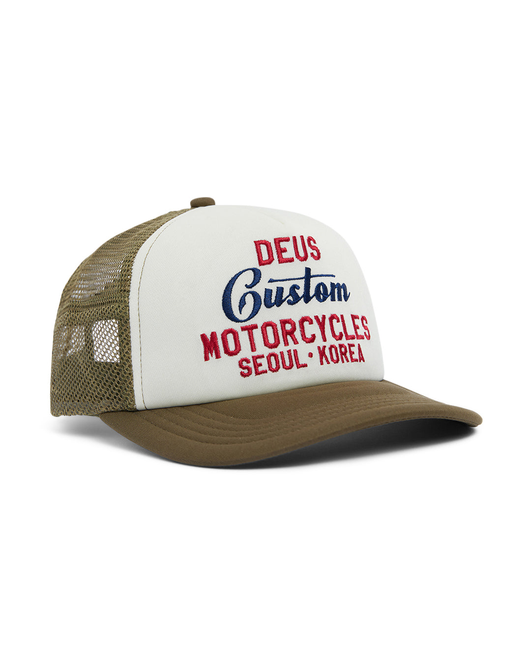 DEUS EX MACHINA KAMLI TRUCKER - OLIVE