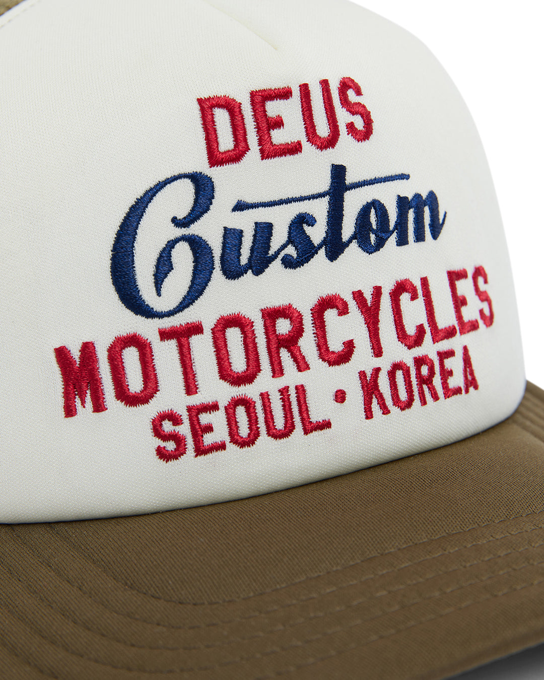 DEUS EX MACHINA KAMLI TRUCKER - OLIVE