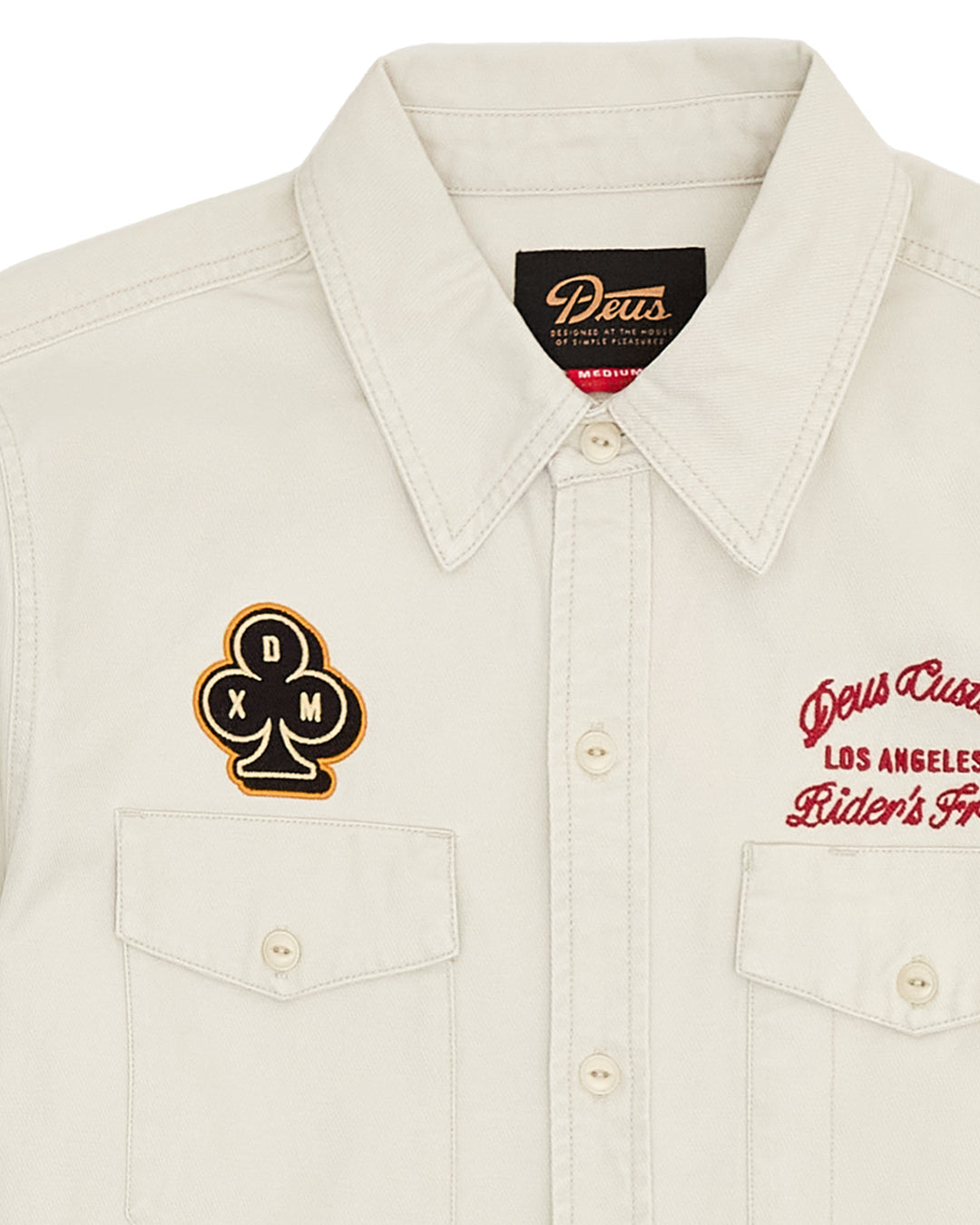 DEUS EX MACHINA PICKLOCK SHIRT - NATURAL
