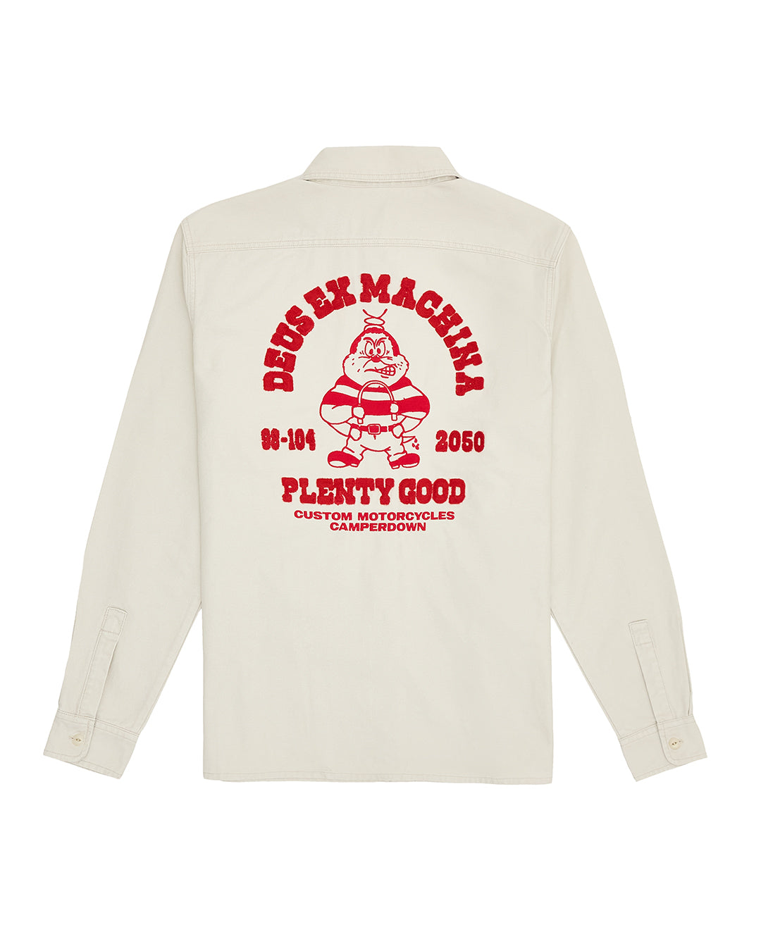 DEUS EX MACHINA PICKLOCK SHIRT - NATURAL