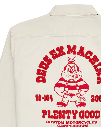 DEUS EX MACHINA PICKLOCK SHIRT - NATURAL