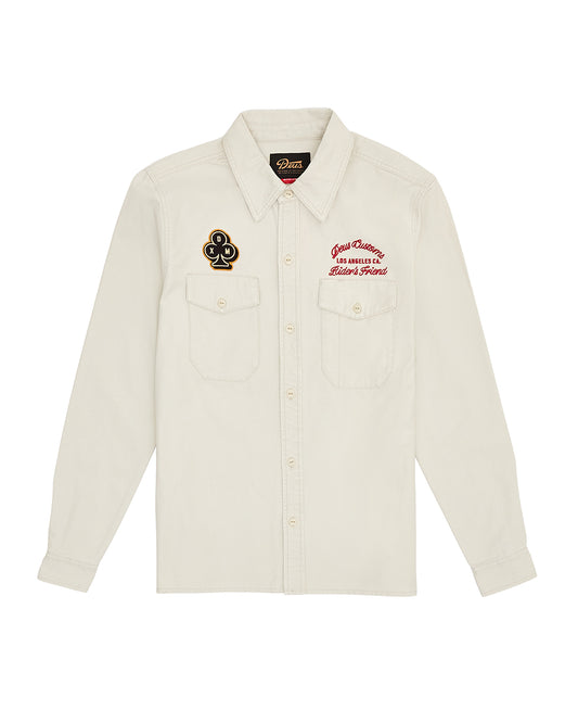 DEUS EX MACHINA PICKLOCK SHIRT - NATURAL