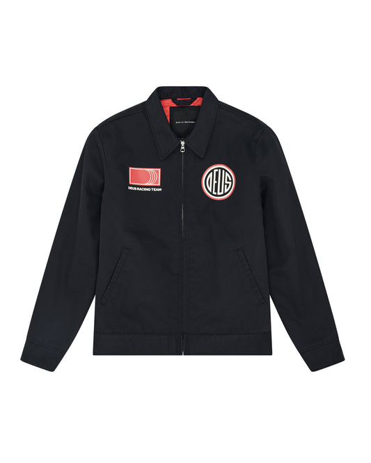 DEUS EX MACHINA MARNUS TEAM JACKET - BLACK