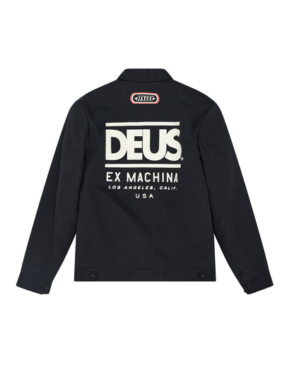 DEUS EX MACHINA MARNUS TEAM JACKET - BLACK