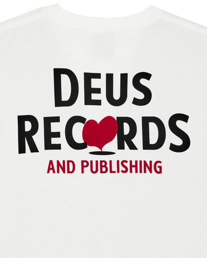 DEUS EX MACHINA DEEP CUT TEE - VINTAGE WHITE