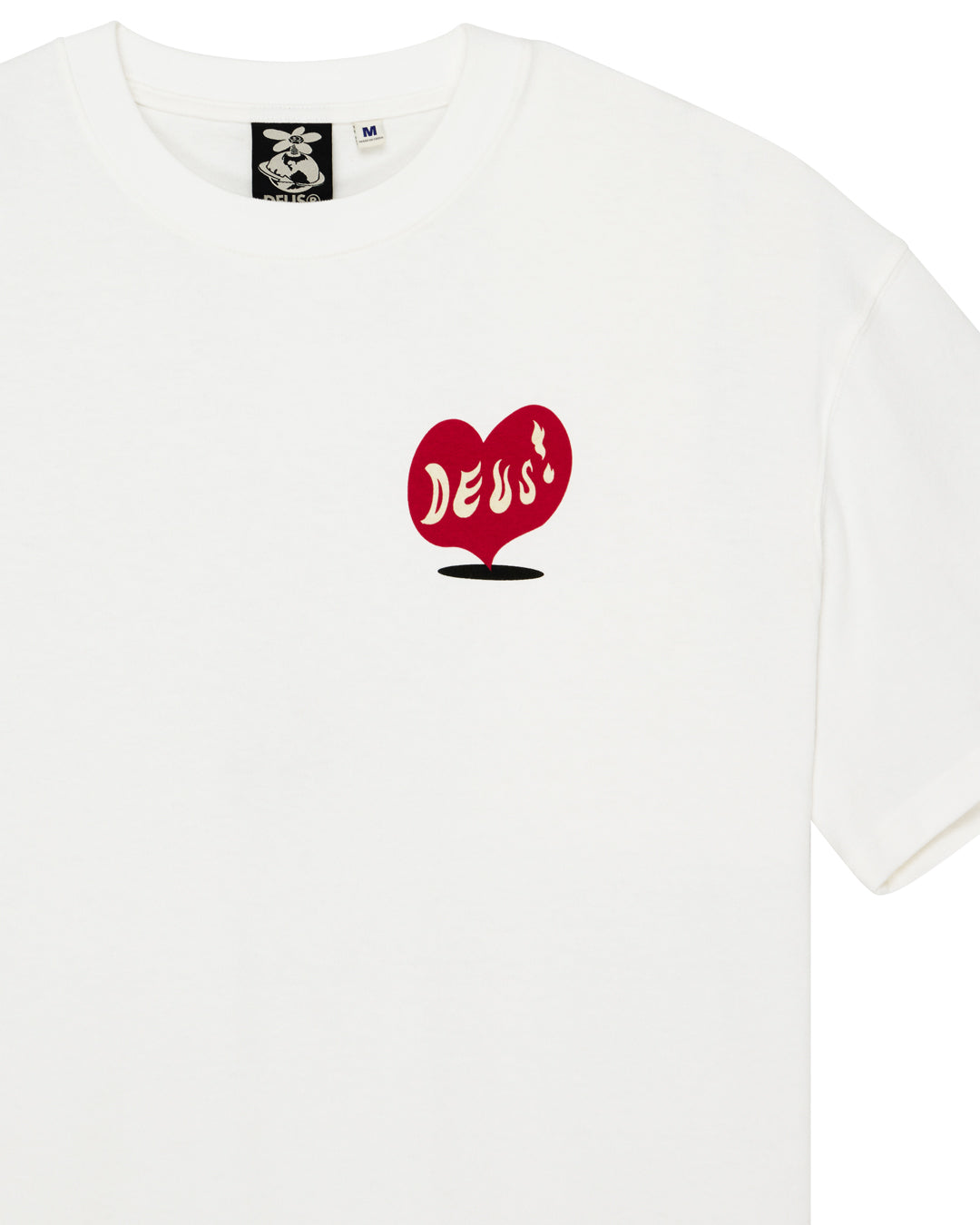 DEUS EX MACHINA DEEP CUT TEE - VINTAGE WHITE