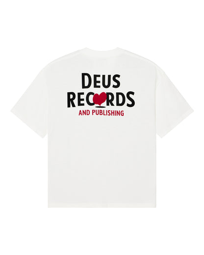 DEUS EX MACHINA DEEP CUT TEE - VINTAGE WHITE