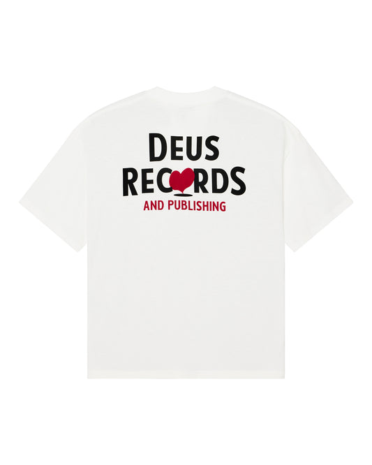 DEUS EX MACHINA DEEP CUT TEE - VINTAGE WHITE
