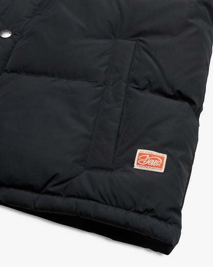 DEUS EX MACHINA SCOUT PUFFA VEST - BLACK