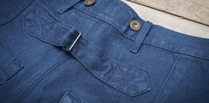 FLEURS DE BAGNE LE SHORT CARGO HBT METIS - INDIGO
