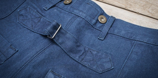 FLEURS DE BAGNE LE SHORT CARGO HBT METIS - INDIGO