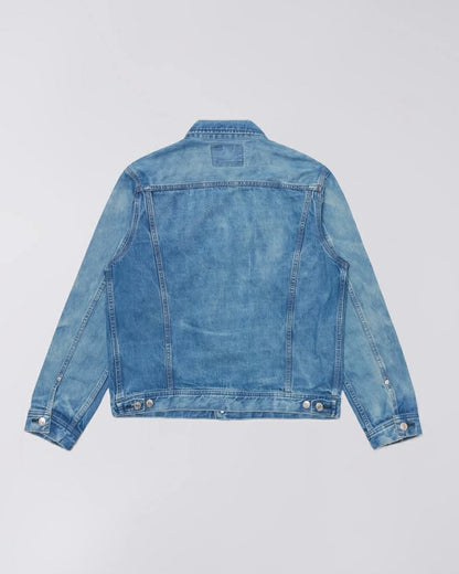 EDWIN JACKET TYPE II KAIHARA RAINBOW SELVEDGE 13,5 OZ DARK PURE INDIGO DENIM - BLUE / LIGHT USED