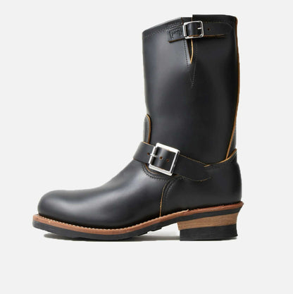 RED WING SHOES ENGINEER 2966 - BLACK KLONDIKE