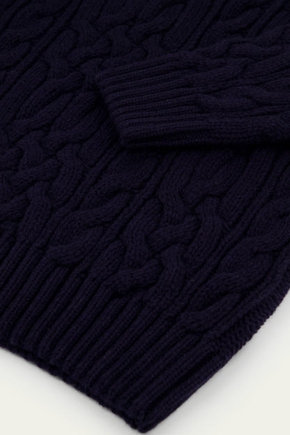 NITTO KNITWEAR VESTE OHANNES - MARINE