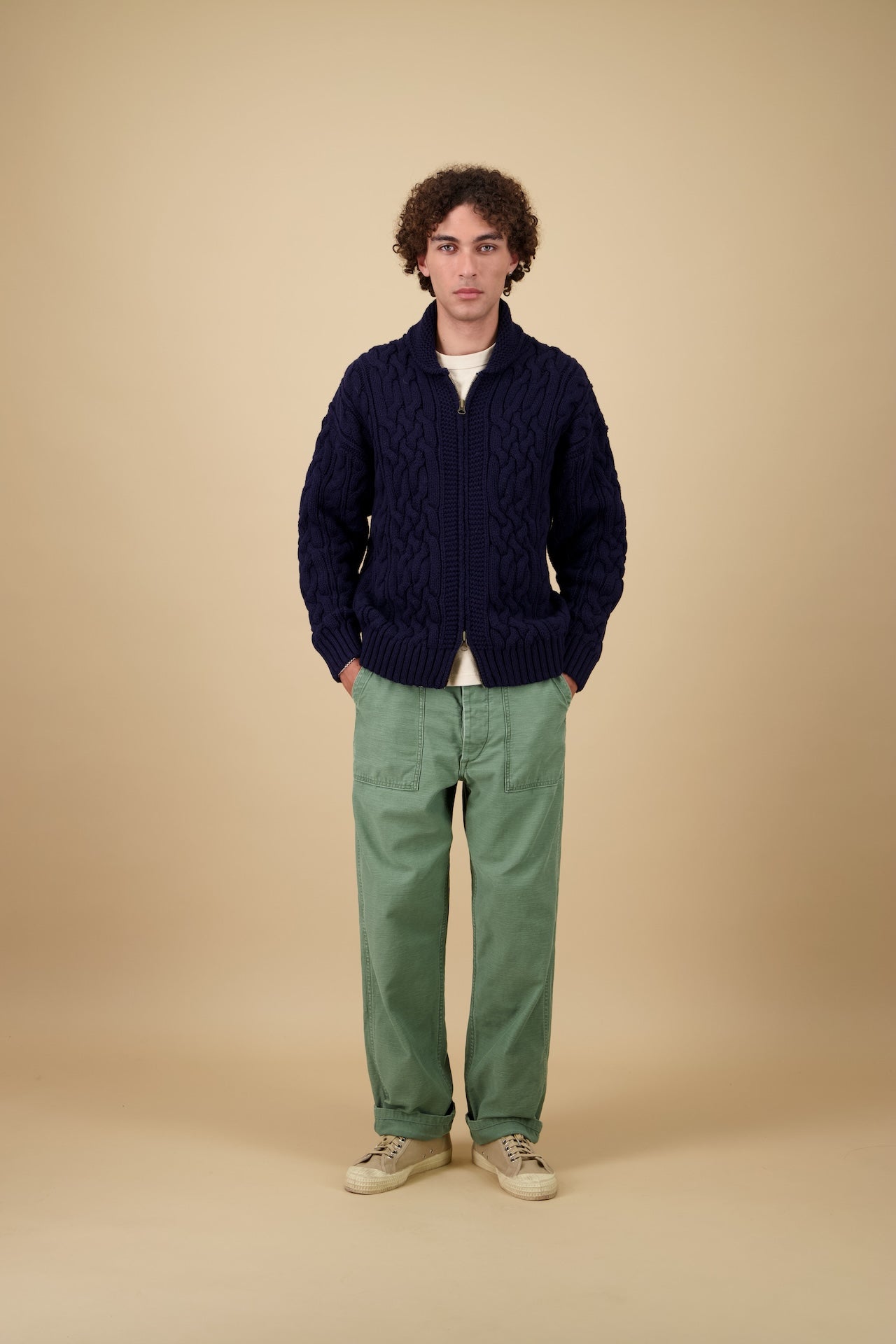 NITTO KNITWEAR VESTE OHANNES - MARINE