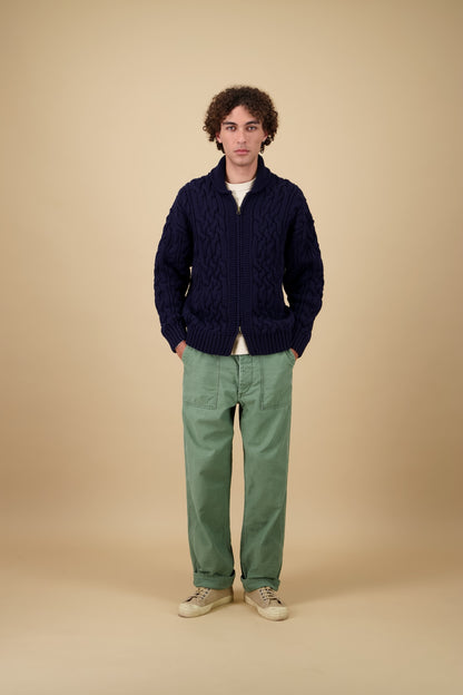 NITTO KNITWEAR VESTE OHANNES - MARINE