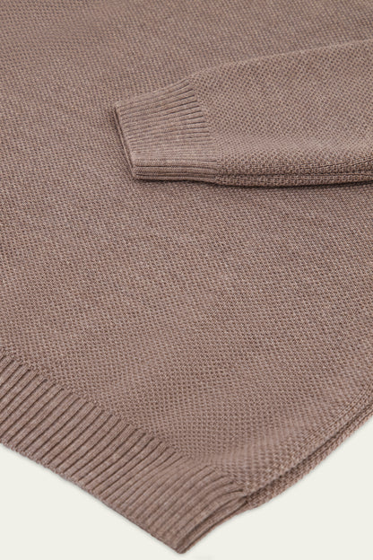 NITTO KNITWEAR PULL YOURI CAMIONNEUR - TAUPE