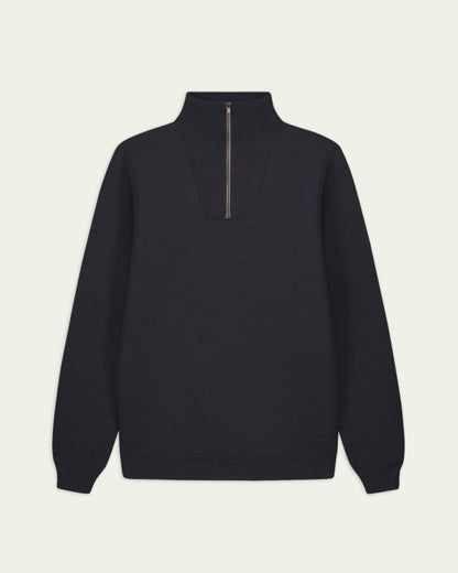 NITTO KNITWEAR PULL YOURI CAMIONNEUR - ANTHRACITE