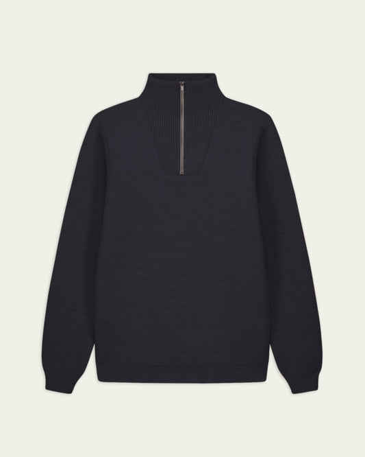 NITTO KNITWEAR PULL YOURI CAMIONNEUR - ANTHRACITE
