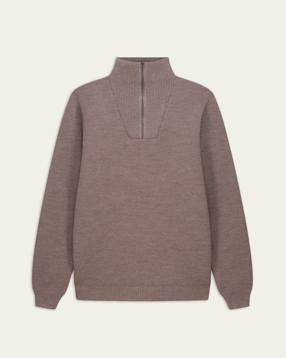 NITTO KNITWEAR PULL YOURI CAMIONNEUR - TAUPE